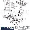 Bristan Chill Concealed Dual Control Shower Valve Diverter Spares